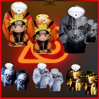 2023 new【CustomFashion】 Anime Naruto Cartoon Hoodie Kids Jacket 3D Print Streetwear Top Children Man Hoodies Boy Girls Clothes