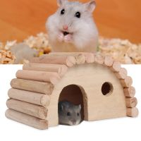 Pet Wood Bed Wooden Hamster Arch Bed Small Animal Warm House Hamster Wooden Toy Small Pets Hamster Squirrel Warm Bed Rat Hammock Beds