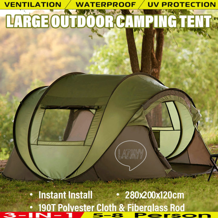 tent-dome-5-8-persons-เต็นท์-โดม-5-8-คน-เต็นท์ครอบครัว-เต้นท์แคมปิ้ง-เต็นท์-อุปกรณ์แคมปิ้ง-สีเขียว-เตนท์แคมป์ปิ้ง-others-เต๊นแคมป์ปิ้ง-เต้นท์-เต็นท์แค้มปิ้ง-เต้นท์แคมปิ้ง2021-เต้นท์-นอน-เต้นท์แคมปิ้ง-