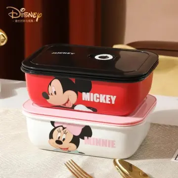 Authentic Disney Store Minnie Mouse Silicone Food Storage Container New NWT