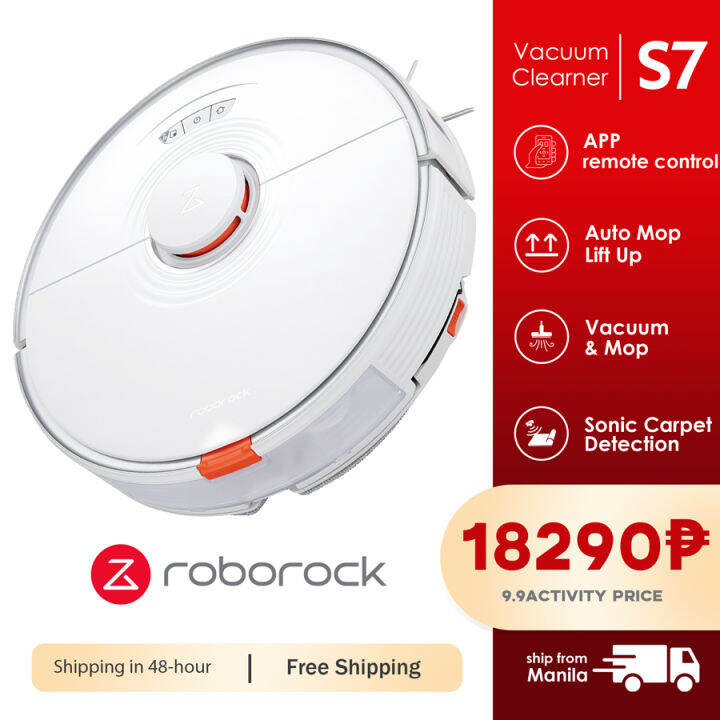 Roborock S7 Robot Vaccum Cleaner Robotic Vacuum Cleaner Sweep Mop Sonic