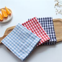 40 * 60cm Japanese Thick Grid Home Cloth Non Fading Napkin Tea Towel Kitchen Towel 100 % Cotton Restaurant Mats