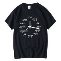 Xinyi Mens Tshirt Cotton Funny Clock Design Printing Men T Men