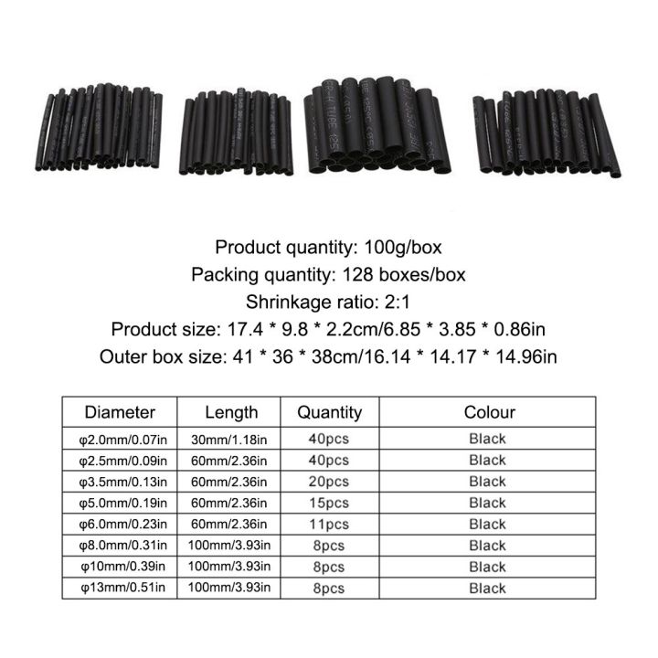 150pcs-1-1-polyolefin-heat-shrink-tubing-kit-with-glue-dual-wall-tubing-diameter-2-2-5-3-5-5-0-6-0-8-0-10-0-13-0mm-adhesive-line-cable-management