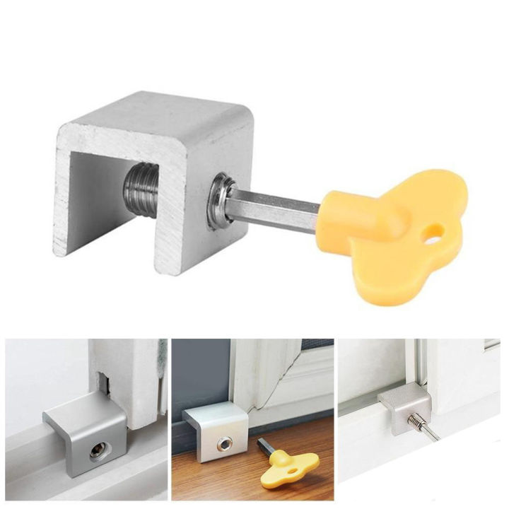 3pcs Window Lock Anti-theft Children Security Keyed Baby Kids ...