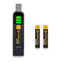 1.2V 450MAh AAAA แบตเตอรี่แบบชาร์จไฟได้พร้อมเครื่องชาร์จแบตเตอรี่ AAAA Ni-MH สำหรับ Stylus,ปากกาพื้นผิว,นาฬิกาปลุก,ไฟฉาย