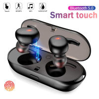 Y30 TWS Fone Wireless Headphones 5.0 Bluetooth Earphones Noise Cancelling Headset Stereo In-ear Earbuds for Android IOS Phone