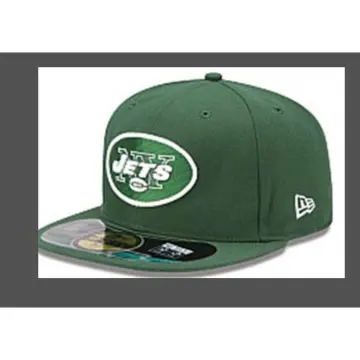 New York Jets NFL NEW ERA Green Swoop 9Fifty Hat Cap Flat Brim