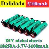 【2023】 MotoShark 2021 Original Ncr18650a 3.7V 3100Mah ชาร์จได้ + DIY แผ่นนิกเกิล