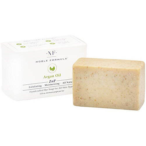 Noble Formula 2 Pyrithione Zinc (ZnP) Argan Oil Bar Soap, 3.25 oz Lazada