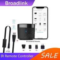 Broadlink RM4ตัวควบคุมรีโมทคอนโทรล IR มินิ RM4C ขนาดเล็กเครื่องปรับอากาศกล่องรับสัญญาณทีวีเซ็นเซอร์วัดอุณหภูมิความชื้น HTS2กับ Alexa