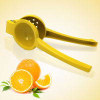 Lemon Squeezer Labor Saving Easy Operate Aluminum Alloy Manual Press Squeezer for Fruit Yellow