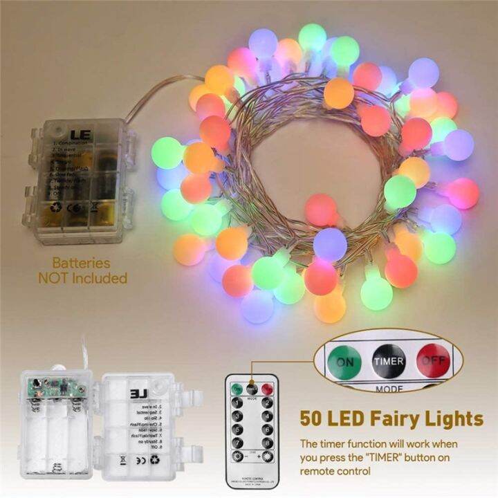 ball-led-string-light-remote-control-warm-white-chain-fairy-light-holiday-christmas-wedding-outdoor-decor-battery-operated-3m-5m