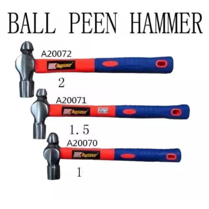 Ball Peen Hammer Ballpen Hammer Bilog Martilyo Fiberglass Handle Heavy