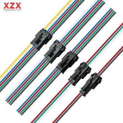 JST Connector Male and Female 15cm 23456pin for WS2812 WS2815 5050 3528 Led Strip Light pair