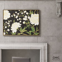 CHIC REPUBLIC WHITE SERENITY-A/50x70,ภาพติดฝาผนัง - สี หลากสี