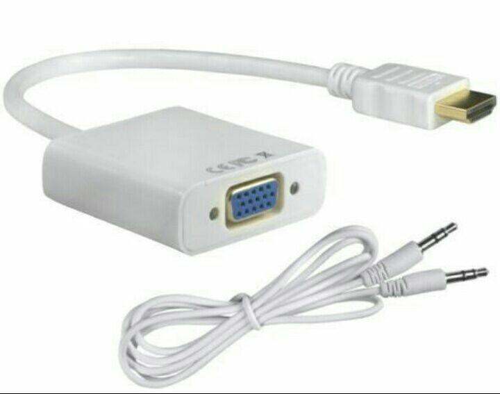 Converter Hdmi To Vga With Audio / Konverter Kabel Hdmi Ke Vga To Lcd