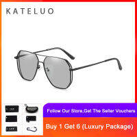 KATELUO 8066ผู้ชายแว่นกันแดดโพลาไรซ์ Gradient Anti-Glare สำหรับชาย