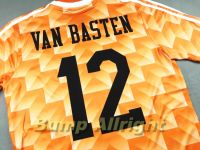 Retro : เสื้อบอลย้อนยุค Vintage ทีมชาติ ฮอนแลนด์ เหย้า 1988 Holland National Home 1988 + 12 VAN BASTEN สุดเท่ห์ !!