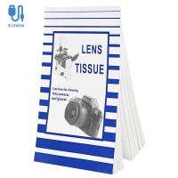 ELEONE อุปกรณ์ทำความสะอาดอุปกรณ์เสริมสำหรับหน้าจอปราศจากฝุ่นชุดทำความสะอาดกล้อง50แผ่นเลนส์กล้องถ่ายรูปทิชชู่หนังสือเล่มเล็กกระดาษทำความสะอาดเลนส์ทิชชู่ตัวกรองแสงสำหรับกล้อง