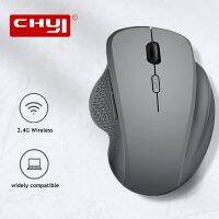 CHYI Ergonomic Wireless Mouse Rechargeable Computer Office Mice Gaming Mause 6D USB Optical Bluetooth Mouse For Laptop PC