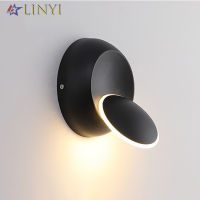 Hot 360 Degree Rotate Led Light Beam Adjustable Wall Lamp LED Wall Lights Aside Corridor Living Room Bedside Wall Light Fixtures