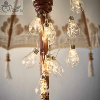 Hot 4M 10 Ball LED Globe String Lights ไฟวันหยุดแบตเตอรี่ดำเนินการไฟ Fairy สำหรับ Garland Christmas Party งานแต่งงาน Decoration