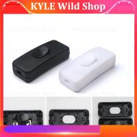 KYLE Wild Shop Table Lamp 110 250V Desk Bulb Light Power Cord Switch On/Off Push Button Switch for LED Electric 303 Switch