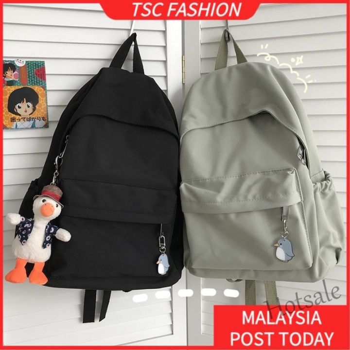 hot-sale-c16-tscfashion-japanese-ins-wind-solid-color-schoolbag-female-korean-version-of-harajuku-ulzzang-college-student-backpack-senior-high-school-large-capacity-backpack