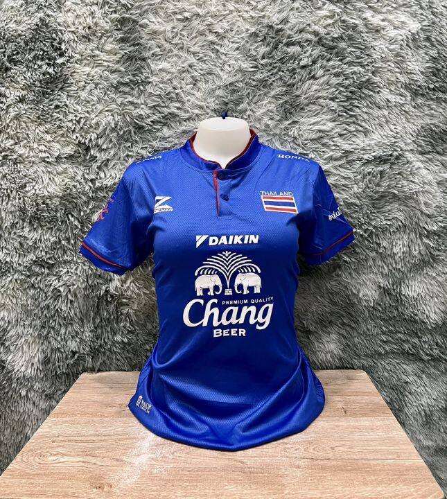 ราคาพิเศษ-เสื้อเลดี้-เสื้อบอลหญิง-ทีมชาติไทย-ฟรีไซร์-ขนาดอก32-36