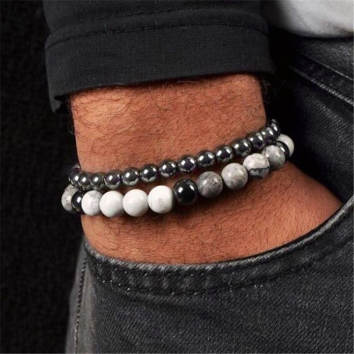 2pcs-set-beaded-bracelet-men-8mm-lava-tiger-eye-stone-bead-charm-men-bracelet-sets-jewelry-gift-pulsera-hombre