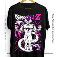 เสื้อยืด โอเวอร์ไซซ์ พิมพ์ลายอนิเมะ Dragon Ball Z Frieza Freezer สไตล์สตรีท สําหรับผู้ชาย และผู้หญิง