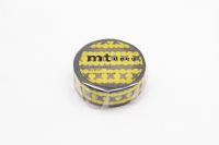 mt masking tape ladder dot yellow (MT01D450) / เทปตกแต่งวาชิ ลาย ladder dot yellow แบรนด์ mt masking tape ประเทศญี่ปุ่น