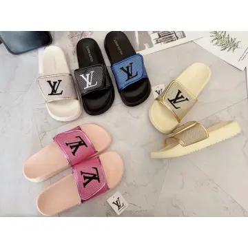 Buy Lv Fur Slippers online