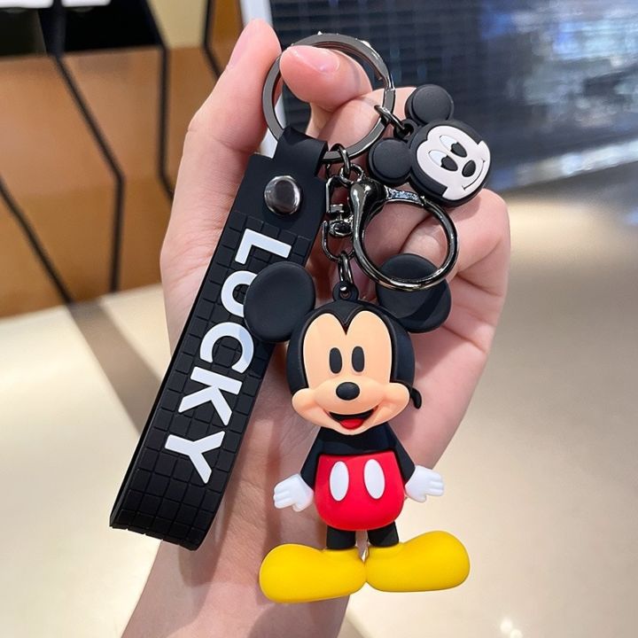 disney-mickey-mouse-clubhouse-cartoon-anime-pendant-pvc-keychain-holder-car-keyring-mobile-phone-bag-hanging-jewelry-kids-gifts-key-chains