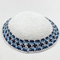 Handmade Knitted Kippah for Men Boys and Kids Yamaka Hat Kippot