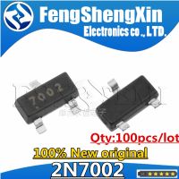 100 ชิ้น/ล็อต 2N7002 7002 702 MOSFET NCH 60V 300MA SOT-23