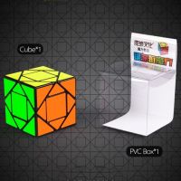 Moyu 3X3 Skew ลูกบาศก์เวทย์มนต์มืออาชีพความเร็วในการ Cubing ห้องเรียน Skewb Pandora คิวบาทางการศึกษา