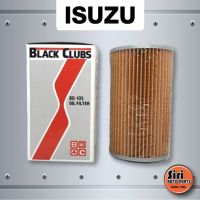 กรองเครื่อง ไส้กรองน้ำมันเครื่อง ISUZU S250 อีซูซุ รถบรรทุก 6 ล้อ (Black clubs BO-105 / BO105 / 9-88513106-1 / 9885131061)