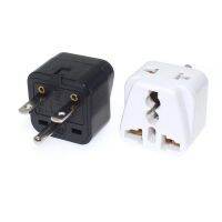 Universal EUUSAUUK To North American Nema 6-15P 1 Round, 2 Horizontal Pins Electrical Plug 10A 250V Home Converter