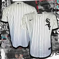 เสื้อเบสบอล Baseball Jerseys เสื้อทีม Chicago White Sox ชิคาโก ไวท์ ซอกซ์ Yoán MONCADA No.10 #BB0002 Baseball (MLB)