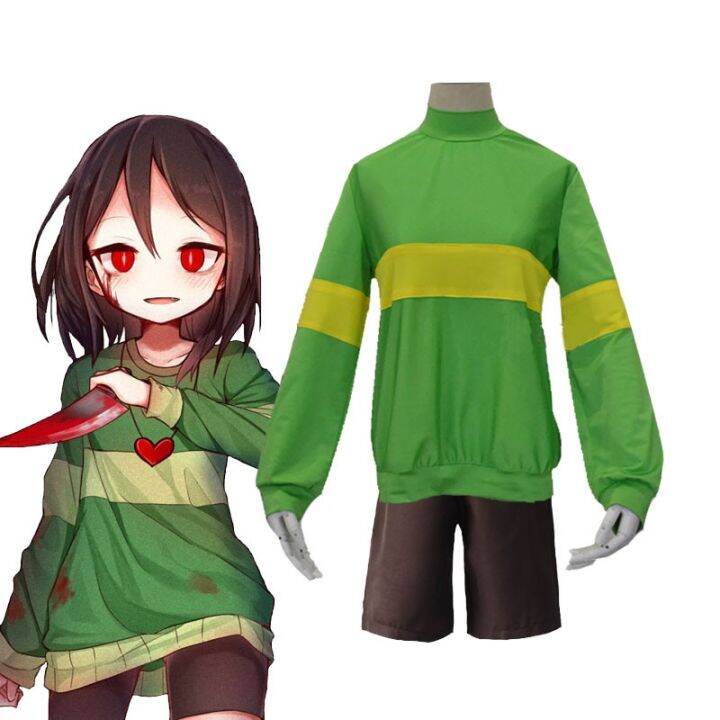 Under The Legend Cosplay Costume Undertale Frisk Frisk Clothes Chara