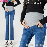 ❅● Calças de maternidade roupas mulher grávida gravidez flare jeans grosse feminino embarazada femme enceinte