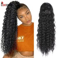 New 16/22Inch Afro Kinky Curly Drawstring Ponytail Hair Extension Ponytail Deep Wave Drawstring Ponytail Natural Hair Extensions