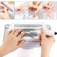 Nail Vacuum Cleaner Nail Table Fans Suction Dust Collector 3 Bags Nail Art Professional Salon Manicure Pedicure Art Equipment