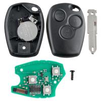 KUMSUN Universal 433Mhz 3ปุ่มทนทานสีดำ Keyless Entry Remote Car Key Fob พร้อม ID467946ชิปและใบมีด NE73 Fit สำหรับซูซูกิ