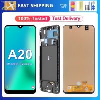 ✱✼ 100 Test OLED 6.4 For Samsung Galaxy A20 LCD Display Touch Screen Digitizer Assembly SM-A205F SM-A205FN SM-A205GN LCD Display