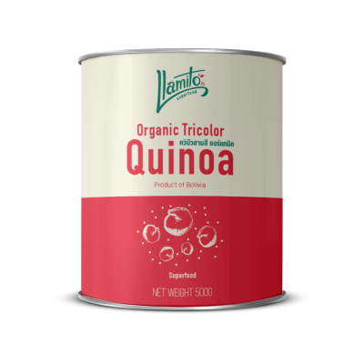 Llamito ควินัว 3 สี ออร์แกนิค (Organic Tricolor Quinoa) ขนาด 500g