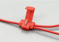 (10ชิ้น)JY-811 (RED) Wire terminals quick wiring connector cable clamp (22-18 AWG)