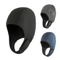 Professional Women Men 3D Elastic Outdoor Seaside Sunscreen Diving Swimming Hat Surfing Diving Hood Headband Diving Cap